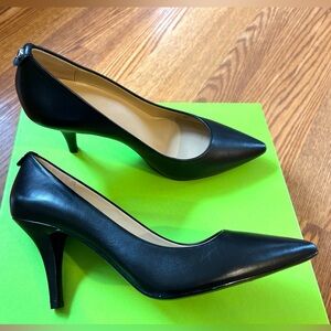 Michael Kors PV18E Pumps Leather Heels Pointed Toe